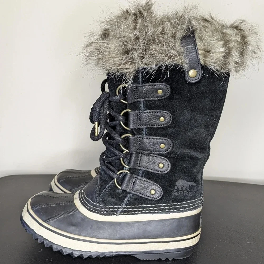 Sorel Joan of Arctic Women's Winter Snow Waterproof Suede Boots Size‎ 5.5